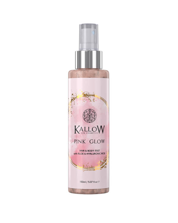 DXN Kallow – Pink Glow Hair & Body Mist with Aloe & Hyaluronic Acid