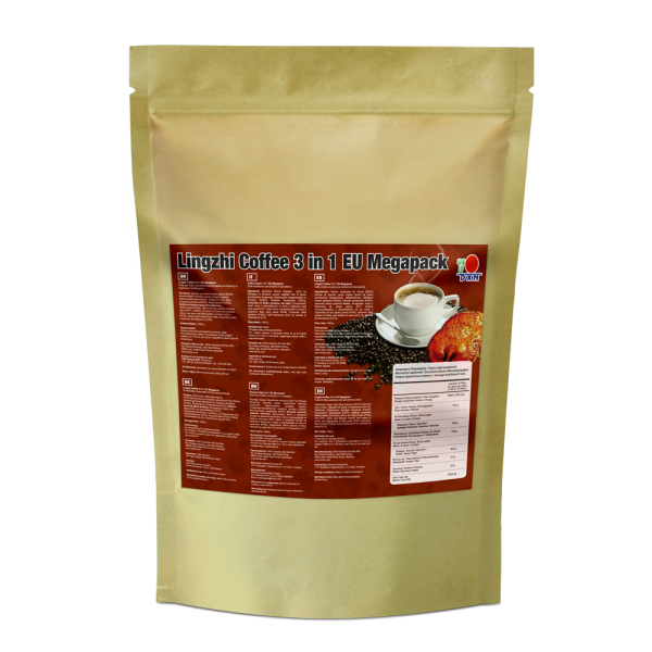 DXN Lingzhi 3in1 EU Coffee - Méga Pack (1 kg)
