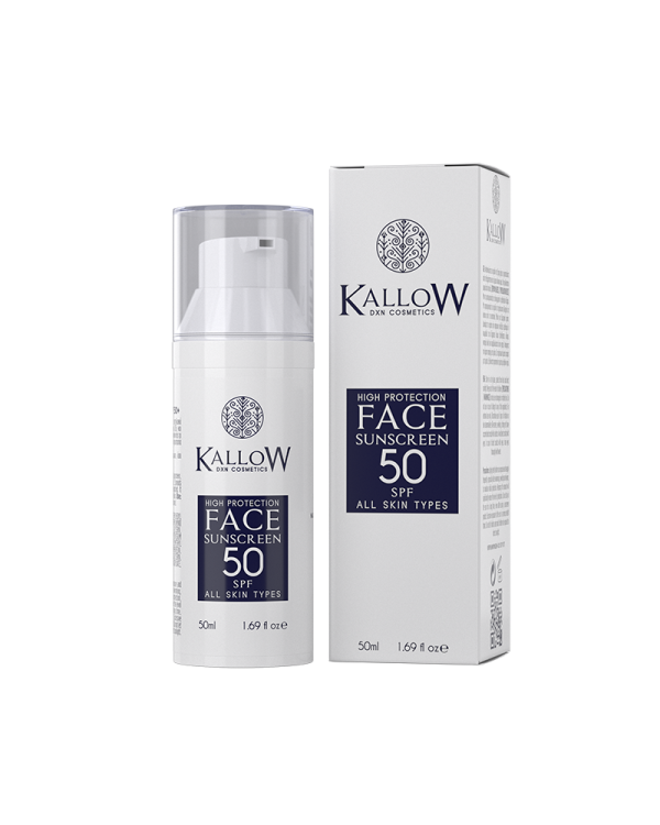 DXN Kallow – Magas védelmű fényvédő arcra - SPF 50+