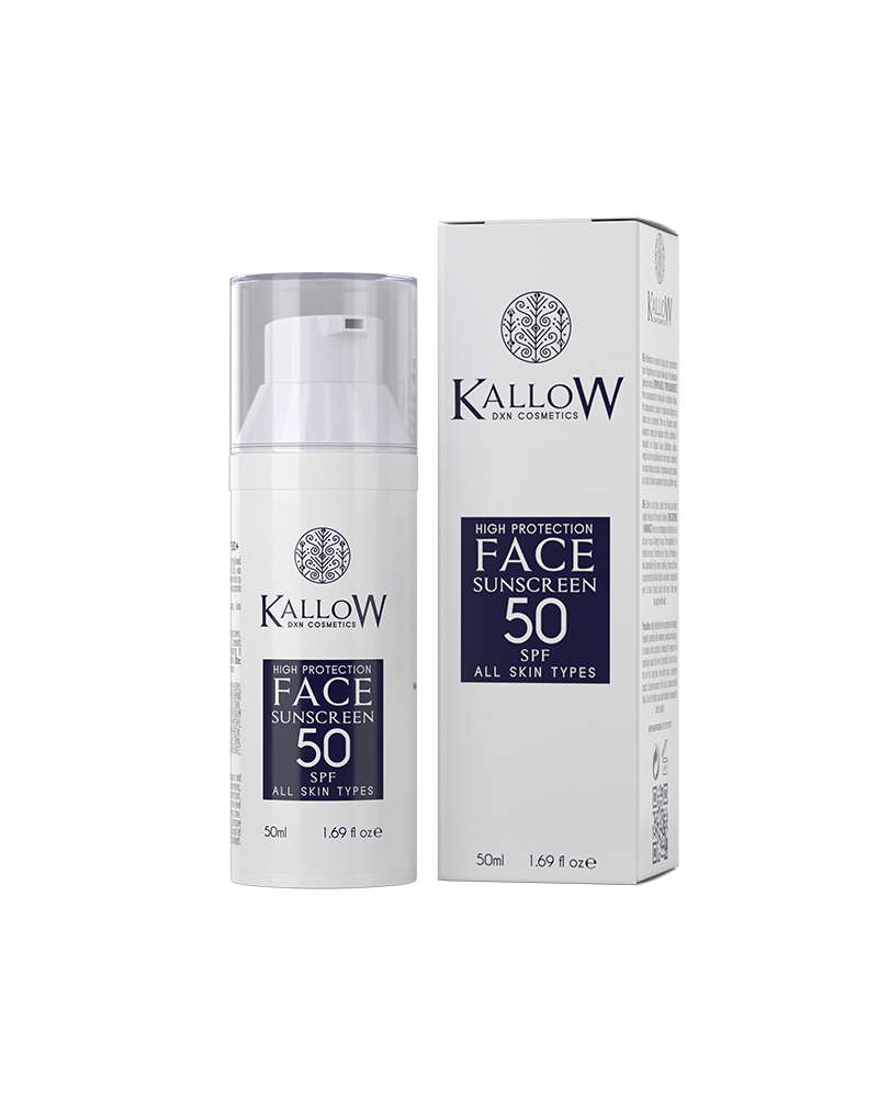 DXN Kallow – Magas védelmű fényvédő arcra - SPF 50+